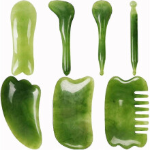 Gua Sha Scraping Massage Tool Jade Gua Sha Board Facial Skin Care