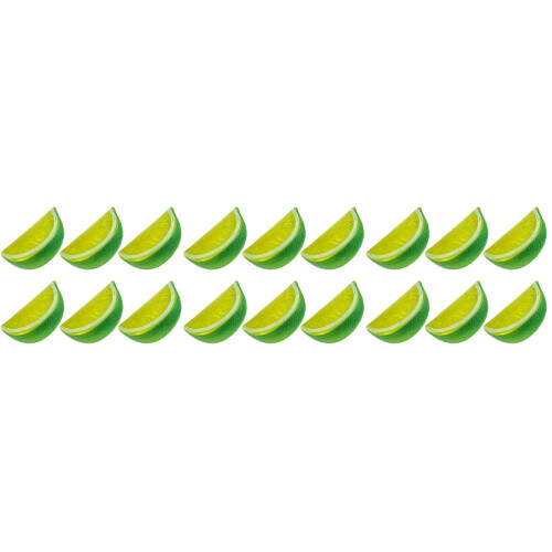 30Pièces Modèles Citron Vert Artificiel Pour Décoration Peinture 2