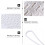 1Pièces Brosse Bain Silicone Durable Grise Confortable 7