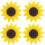 16Pièces Décor Clip Ventilation Diffuseur Tournesol 10