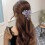 2Pièces Barrette Violet Cristal Grip Anti-Glisse 3