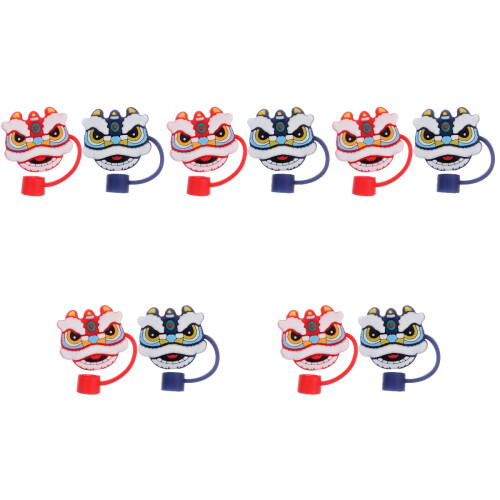 10Pièces Caps Silicone Multicolores Résistants Réutilisables 1