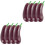 8Pièces Mini Aubergines Décoratives Violet Pour Jouets Enfants 2