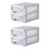2Pièces Armoire De Rangement Tiroirs Pour Bureau 5