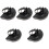 10Pièces Cache- Pour Meuleuse En Acier Tungstène Noir 2