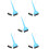 10Pièces Brosse Coloration Flexible Outil Salon 7