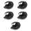 10Pièces Cache- Pour Meuleuse En Acier Tungstène Noir 6