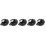 10Pièces Cache- Pour Meuleuse En Acier Tungstène Noir 8