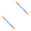 2Pièces Colorés Outils Nail Salon Faciles À Utiliser 5