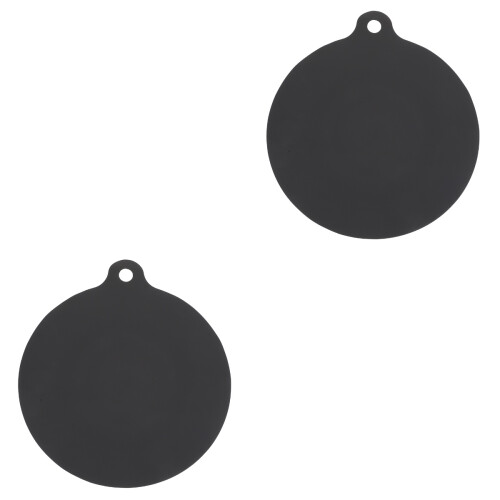 2Pièces Induction Noir Silicone Cuisine Multifonction 1