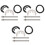 3Ensembles Kit De Montage Robinet Antifuite Pour Distributeur 2