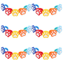 30St Dierenringen PVC Met Kattenpoot Voor - Speels En