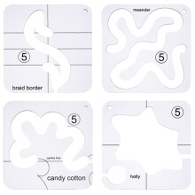 4St Acryl Naaimal Sets Wit Voor DIY Quilten En Kleding