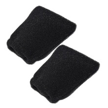 2 Stuks Reis Haardroger Diffuser Haarspons Zwarte Spons