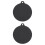 2Pièces Induction Noir Silicone Cuisine Multifonction 4