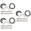 3Ensembles Kit De Montage Robinet Antifuite Pour Distributeur 6