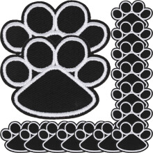 15 Stuks Claw Footprint Katoenen Patch Paw Naaimotieven
