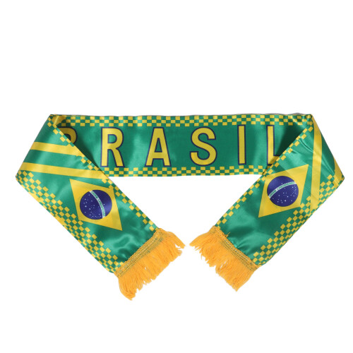Groene Voetbal Fan Sjaal Polyester Voor Nationale Teamfeest
