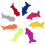 24Pièces Néoprène Coloré Protection Froids Bâtonnets Maison 9
