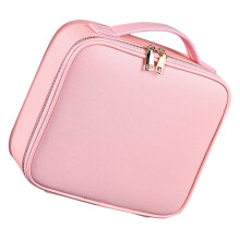 1Travel Cosmetics Bag Roze PU-Leer Multifunctionele Make-Up