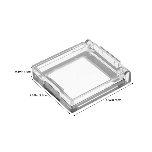 Garde Anti-Collision Bouton Pièce Transparent Protection Sécurisée 1