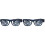 2Pièces Lunettes LED Pour Soirée Danse 3