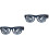 2Pièces Lunettes LED Pour Soirée Danse 5