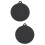 2Pièces Induction Noir Silicone Cuisine Multifonction 6