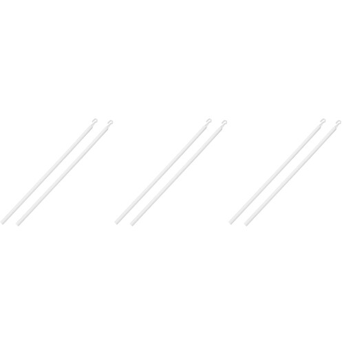 6Pièces Barre Pour Stores À Crochet Usage 2