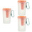3Pièces Grand Orange Pour Fraîche Jus À 6