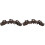 2Pièces Support Stylo Encre Bois Solide Café Pour 3