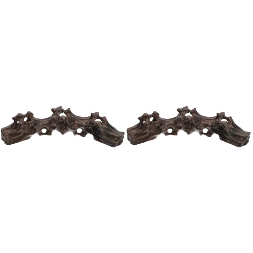 2Pièces Support Stylo Encre Bois Solide Café Pour 2