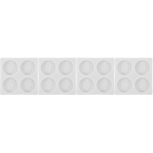 4Pièces Moules Silicone Flexibles Pour Bonbons Gâteaux Cookies 2