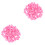 200Pièces Protecteurs De Pin Rose En Caoutchouc Durable Pour Épingles 2