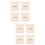 8Pièces Sacs À Beige Pour Sèche- Voyage 6