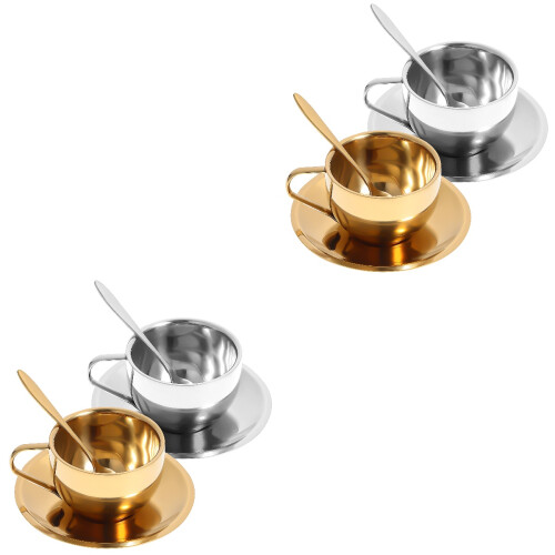 4Ensembles Tasses Multiusages Colorées Pour Boissons Chaudes 1