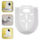 4Pièces Étagère Murale Caméra Support Plastique Stable 9