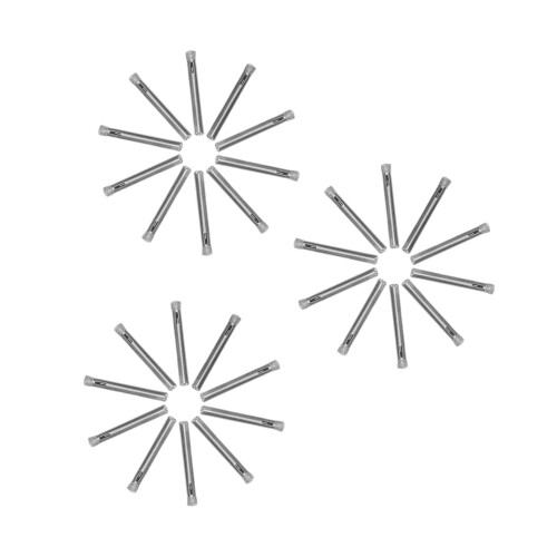 45Pièces Forets Diamantés Argenté Perforation 2