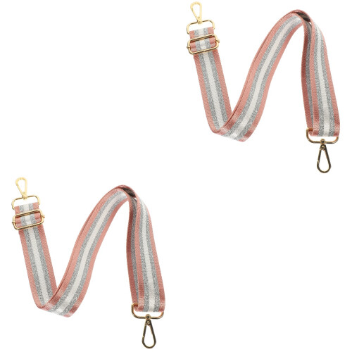 2St Verstelbare Roze Schouderriemen Tas Accessoires 1