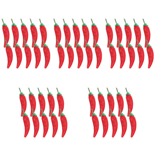 50Pièces Miniatures Rouges Pour Décor 1
