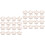 100Pièces Trombones Rose Forme Marque-Pages Créatifs 3