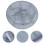 4Pièces Cape Salon Pliable Économiseur De Gris 8