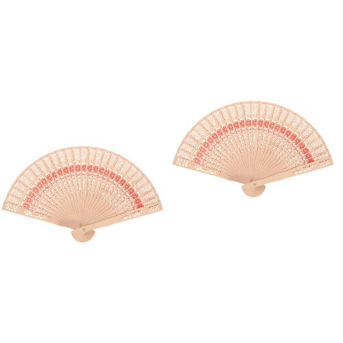 100Pièces Éventails Décoratifs En Bambou, , Pour Événements 2