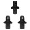3Pièces Accessoires Adaptateurs Kayak Noir 6