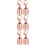 6Pièces Crochet Barre De En Acier Inoxydable Pour 7