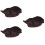 3Pièces Bonnet Chef Enfants Marron Pour 6