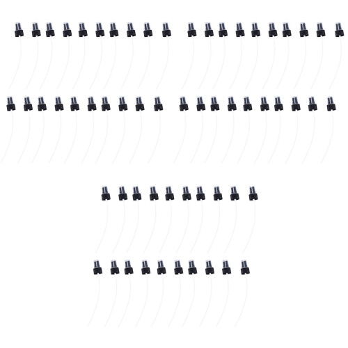 60Pièces Têtes De Pulvérisation Compactes Noir Pour De Peau 2