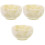 3Pièces Bol Rasage Naturel Jade Vert Grand 2