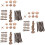 3Ensembles Ludiques En Bois Pour Cobayes Hamsters 6