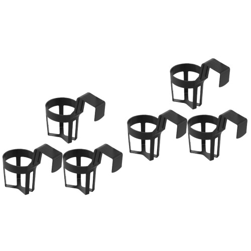 6Pièces Porte-Gobelets Auto Noir Et Polyvalent Pour Boissons 2